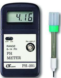 PH Meter - Lutron - model no. PH-201 with Electrode